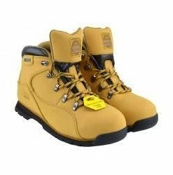 Kickfootwear Groundwork Leather Comfort Safety Boots - Tan GR66