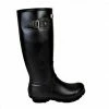 Kickfootwear Women's Knee High Wellington Boots Black WOMENS