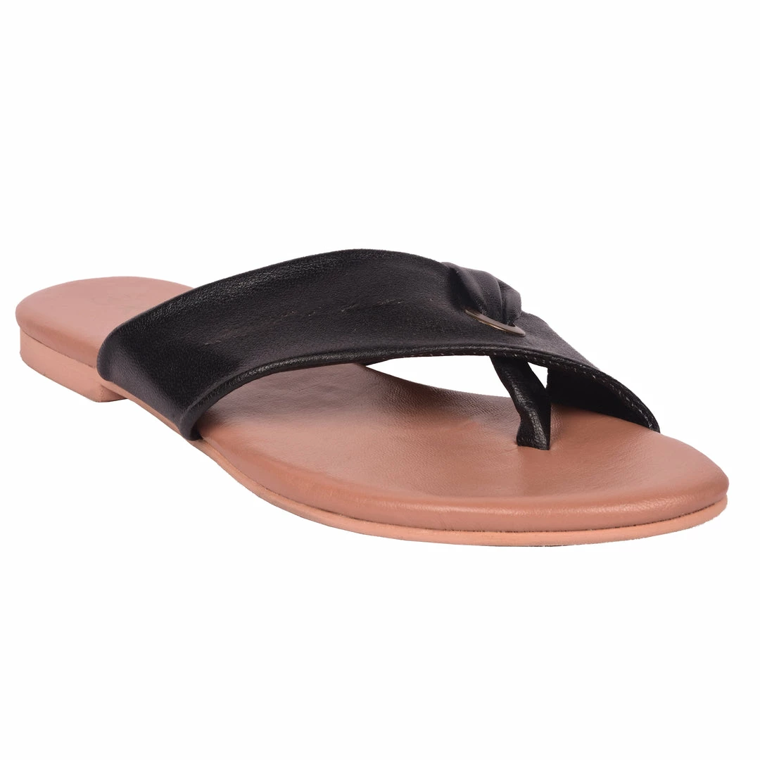 Kickfootwear Leather Comfort Cross Strap Sandals Black White 2 Kickfootwear Leather Comfort Cross Strap Sandals Black White