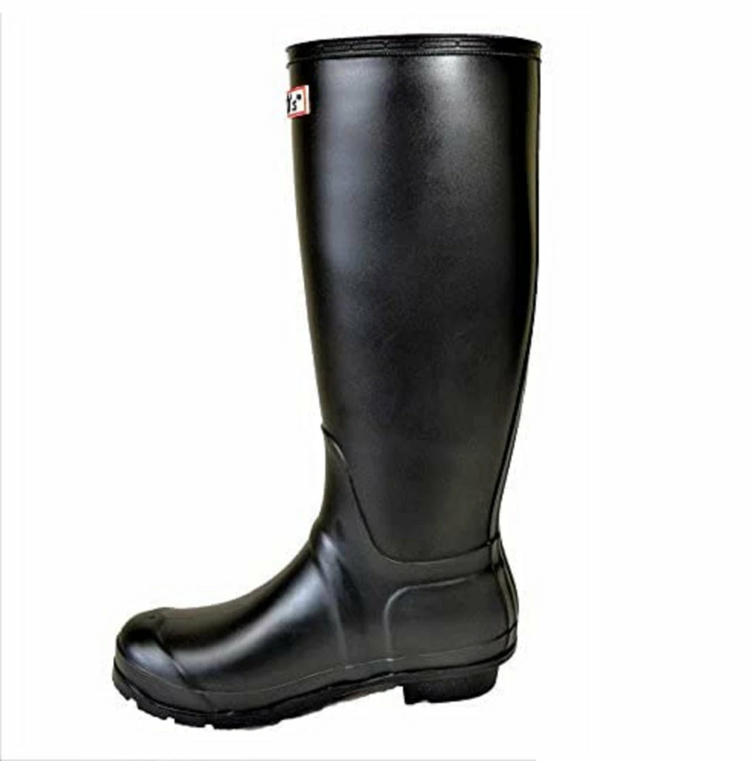 Kickfootwear Women's Knee High Wellington Boots Black WOMENS 4 Kickfootwear Women's Knee High Wellington Boots Black WOMENS