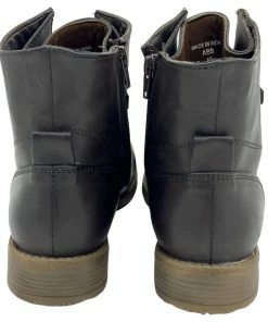 KICK FOOTWEAR WOMENS Blue Suede Embroidery Cowboy Boots