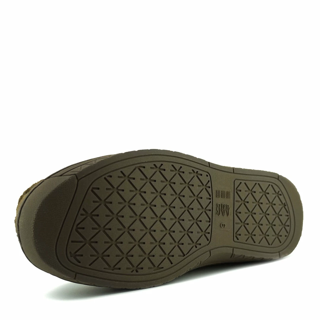 Kickfootwear Winter Moccasin Faux Sheepskin Slippers - Brown 6 Kickfootwear Winter Moccasin Faux Sheepskin Slippers - Brown