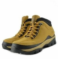 Kickfootwear MENS Groundwork Leather Classic Comfort Safety Boots - Honey