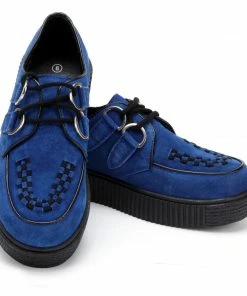Kickfootwear Women's Riot Blue Creepers