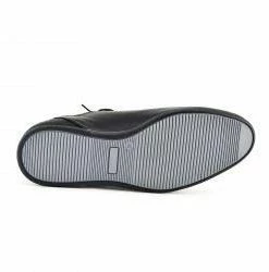 Kickfootwear MENS Giatoma Niccoli Leather Mix Smart Trainers - Black 10 Kickfootwear MENS Giatoma Niccoli Leather Mix Smart Trainers - Black