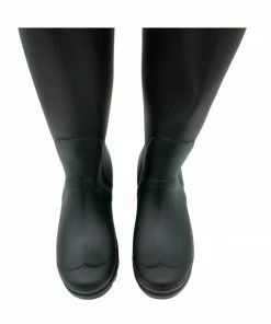 Kickfootwear Women's Knee High Wellington Boots Black WOMENS 15 Kickfootwear Women's Knee High Wellington Boots Black WOMENS