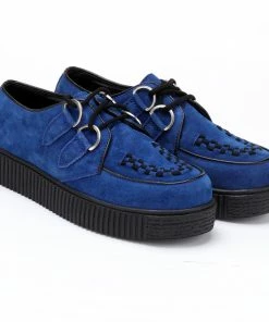 Kickfootwear Women's Riot Blue Creepers