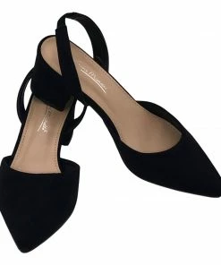 Kickfootwear WOMENS Women Ankle Strap Mild Block Heels Shoes 90067