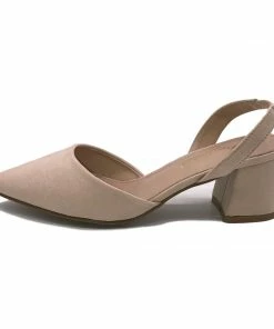 Kickfootwear WOMENS Women Ankle Strap Mild Block Heels Shoes 90067