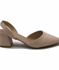 Kickfootwear WOMENS Women Ankle Strap Mild Block Heels Shoes 90067