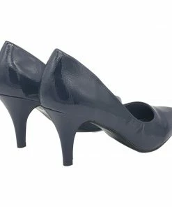 Kickfootwear Smart Faux Suede Kitten Heel Court Shoes Women's Heels