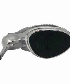 Kickfootwear Womens Charmaine Clear Perspex High Heels Fashion Platform Pole Dancing Shoes - Silver AB838