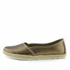Kickfootwear Dalton Espadrille Slip On Flat Loafer Pumps - Brown