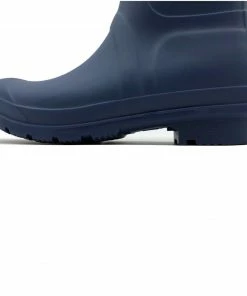 Kickfootwear WOMENS Women's Knee High Wellington Boots Navy Blue 13 Kickfootwear WOMENS Women's Knee High Wellington Boots Navy Blue
