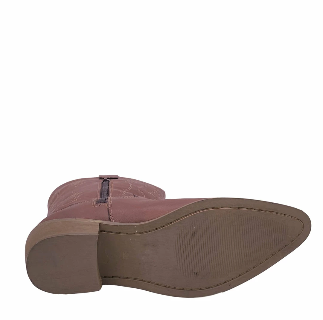 Kickfootwear WOMENS Kitty Western Leather Ladies Cowboy Boots - Dark Tan 3 Kickfootwear WOMENS Kitty Western Leather Ladies Cowboy Boots - Dark Tan