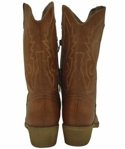 Kickfootwear WOMENS Kitty Western Leather Ladies Cowboy Boots - Dark Tan 9 Kickfootwear WOMENS Kitty Western Leather Ladies Cowboy Boots - Dark Tan