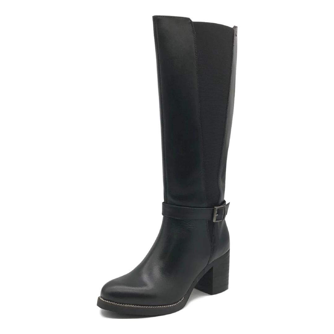 Kickfootwear WOMENS NEW Luna Leather Black Long Riding Boots 4 Kickfootwear WOMENS NEW Luna Leather Black Long Riding Boots