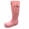 Kickfootwear WOMENS Women's Knee High Wellington Boots Pink
