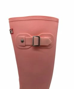 Kickfootwear WOMENS Women's Knee High Wellington Boots Pink