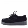 Kickfootwear Mens Rebel Black Suede Creepers