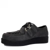 Kickfootwear Mens Rebel Grey Suede Creepers