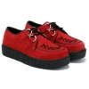 Kickfootwear Women's Riot Red Creepers WOMENS