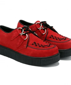 Kickfootwear Women's Riot Red Creepers WOMENS