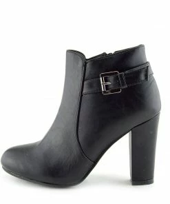 Kickfootwear Grove Croc Chelsea Ankle Boots - Black WOMENS