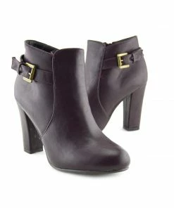 Kickfootwear Grove Croc Chelsea Ankle Boot - Burgundy