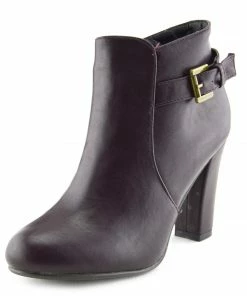 Kickfootwear Grove Croc Chelsea Ankle Boot - Burgundy