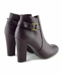 Kickfootwear Grove Croc Chelsea Ankle Boot - Burgundy