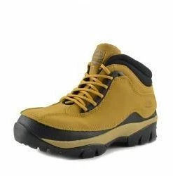 Kickfootwear MENS Groundwork Leather Classic Comfort Safety Boots - Honey