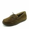 Kickfootwear Winter Moccasin Faux Sheepskin Slippers - Brown