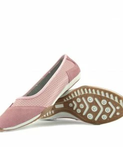 Kickfootwear Ballerina Dolly Pumps Comfort Sole Flat Shoes - Black