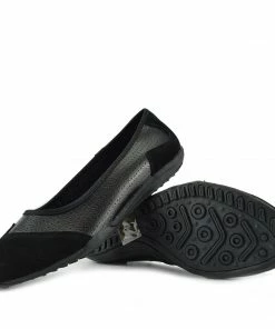 Kickfootwear WOMENS Ballerina Dolly Pumps Comfort Sole Flat Shoes - Pink