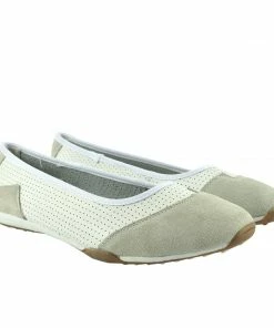 Kickfootwear Ballerina Dolly Pumps Comfort Sole Flat Shoes - White F80261 WOMENS 5 Kickfootwear Ballerina Dolly Pumps Comfort Sole Flat Shoes - White F80261 WOMENS