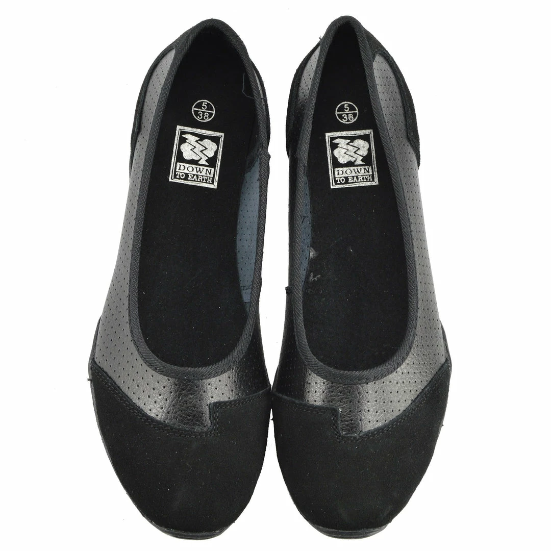 Kickfootwear WOMENS Ballerina Dolly Pumps Comfort Sole Flat Shoes - Pink 3 Kickfootwear WOMENS Ballerina Dolly Pumps Comfort Sole Flat Shoes - Pink