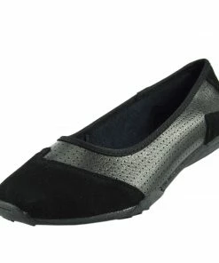 Kickfootwear WOMENS Ballerina Dolly Pumps Comfort Sole Flat Shoes - Pink