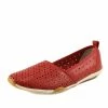Kickfootwear Ballerina Dolly Pumps Comfort Sole Flat Shoes - Red F80206