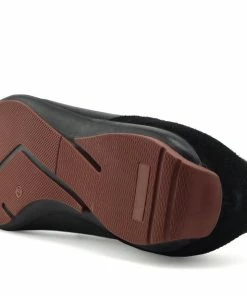 Kickfootwear MENS Vale Leather Smart Lace Up Trainer Shoes - Black 7 Kickfootwear MENS Vale Leather Smart Lace Up Trainer Shoes - Black