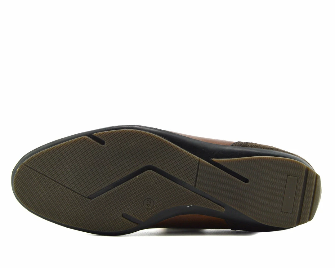 Kickfootwear Vale Leather Smart Lace Up Trainer Shoes - Tan 5 Kickfootwear Vale Leather Smart Lace Up Trainer Shoes - Tan