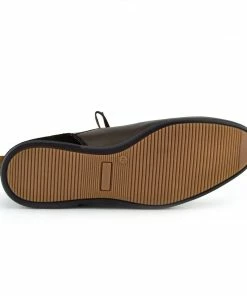 Kickfootwear Vale Leather Smart Lace Up Trainer Shoes - Brown MENS 10 Kickfootwear Vale Leather Smart Lace Up Trainer Shoes - Brown MENS