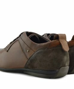 Kickfootwear Vale Leather Smart Lace Up Trainer Shoes - Tan 13 Kickfootwear Vale Leather Smart Lace Up Trainer Shoes - Tan