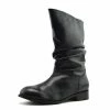 Kickfootwear Verity Slouch Mid Calf Riding Boots -Black WOMENS