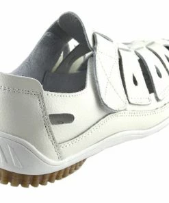 Kickfootwear Sandford Easy Fasten Comfort Walking Strap Shoes - White WOMENS