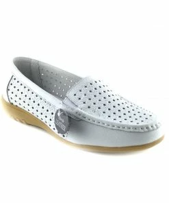 Kickfootwear Gala Breathable Leather Comfort Sole Shoes - White 7 Kickfootwear Gala Breathable Leather Comfort Sole Shoes - White