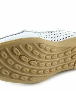 Kickfootwear Gala Breathable Leather Comfort Sole Shoes - White 9 Kickfootwear Gala Breathable Leather Comfort Sole Shoes - White