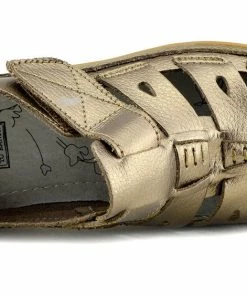 Kickfootwear Sandford Easy Fasten Comfort Walking Strap Shoes - Bronze WOMENS