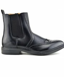 Kickfootwear Dudley Leather Ankle Chelsea Dealer Boots - Black MENS 7 Kickfootwear Dudley Leather Ankle Chelsea Dealer Boots - Black MENS