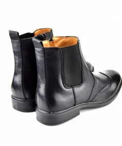 Kickfootwear Dudley Leather Ankle Chelsea Dealer Boots - Black MENS 9 Kickfootwear Dudley Leather Ankle Chelsea Dealer Boots - Black MENS